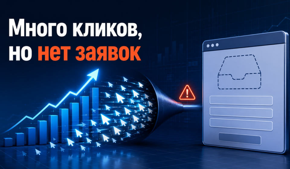 Много кликов, но нет заявок: что проверить в первую очередь
